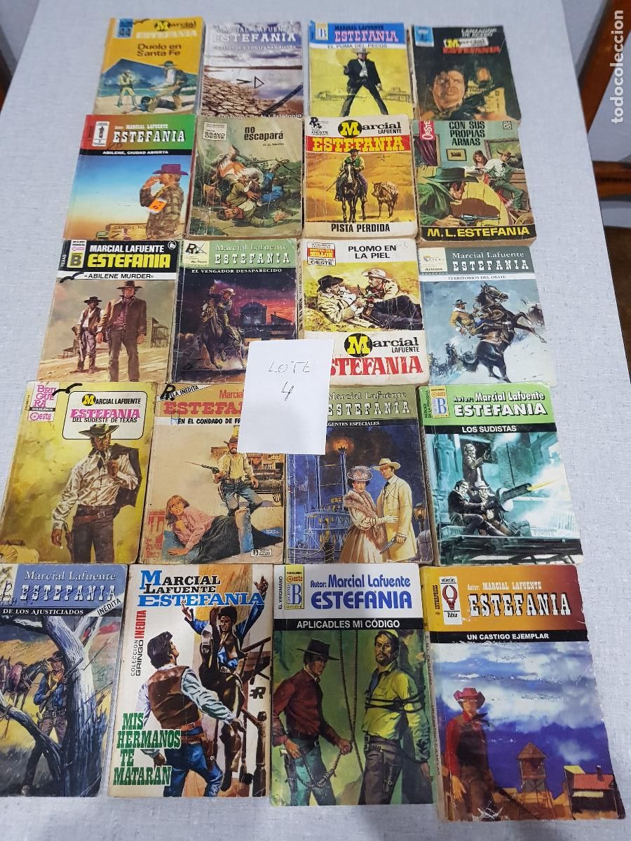 Libros de segunda mano: MARCIAL LAFUENTE ESTEFANIA 20 NOVELAS LOTE 4