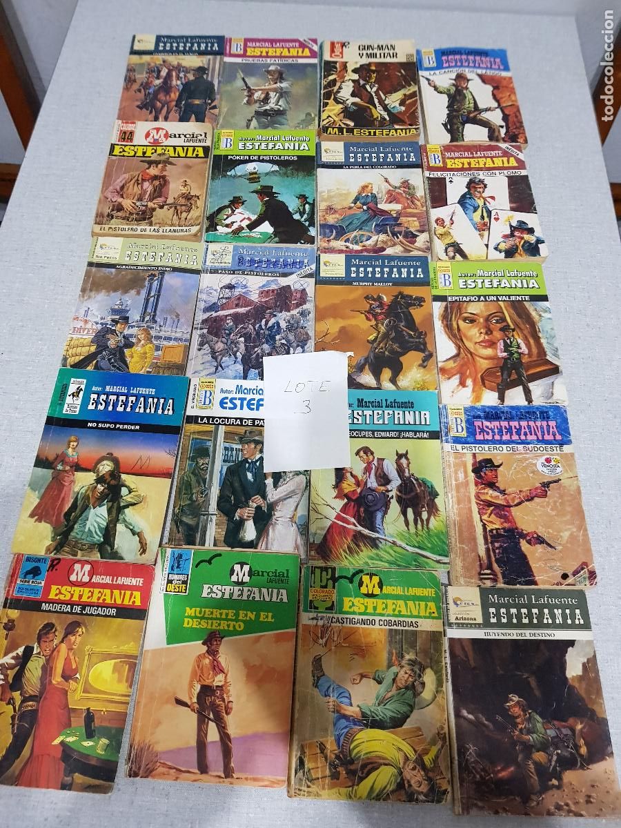 Libros de segunda mano: MARCIAL LAFUENTE ESTEFANIA 20 NOVELAS LOTE 3