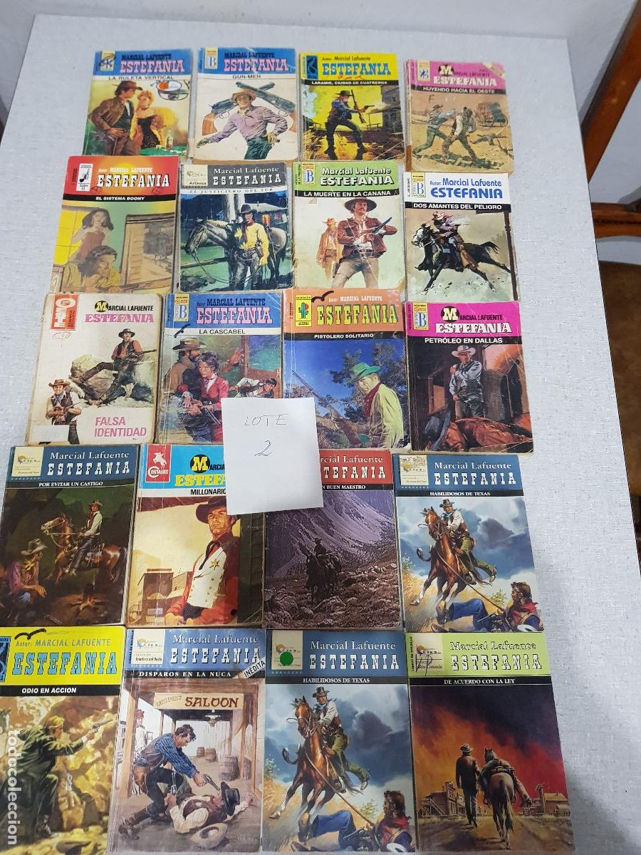 Libros de segunda mano: MARCIAL LAFUENTE ESTEFANIA 20 NOVELAS LOTE 2