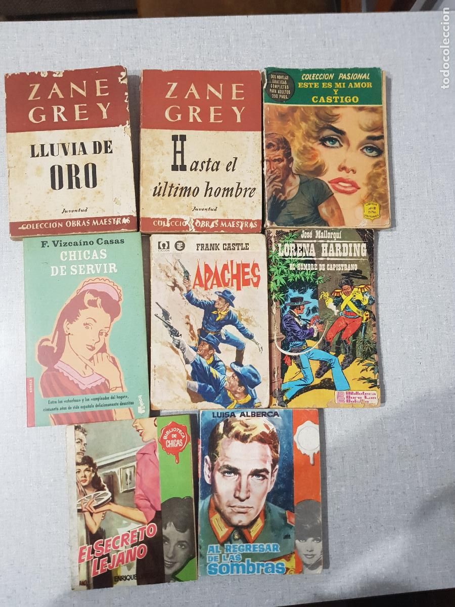 Libros de segunda mano: AUTORES VARIADOS 8 NOVELAS