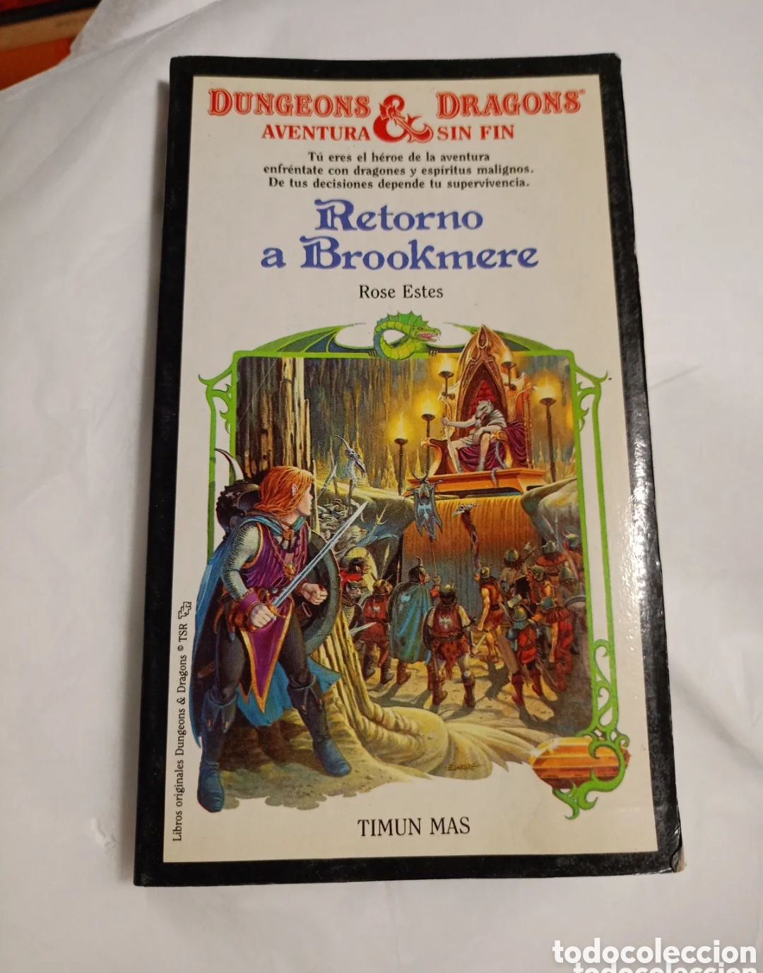 Libros de segunda mano: RETORNO A BROOKMERE (Aventura Sin Fin de Dungeons & Dragons ; 4) / Rose Estes. - Timun Mas, 1985