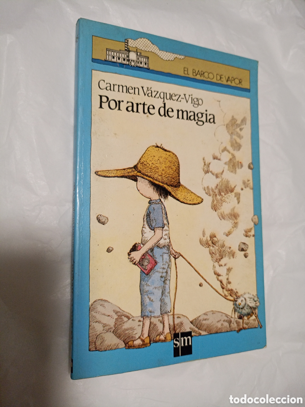 Libros de segunda mano: Por arte de magia - Carmen V&aacute;zquez-Vigo - El Barco de Vapor - SM