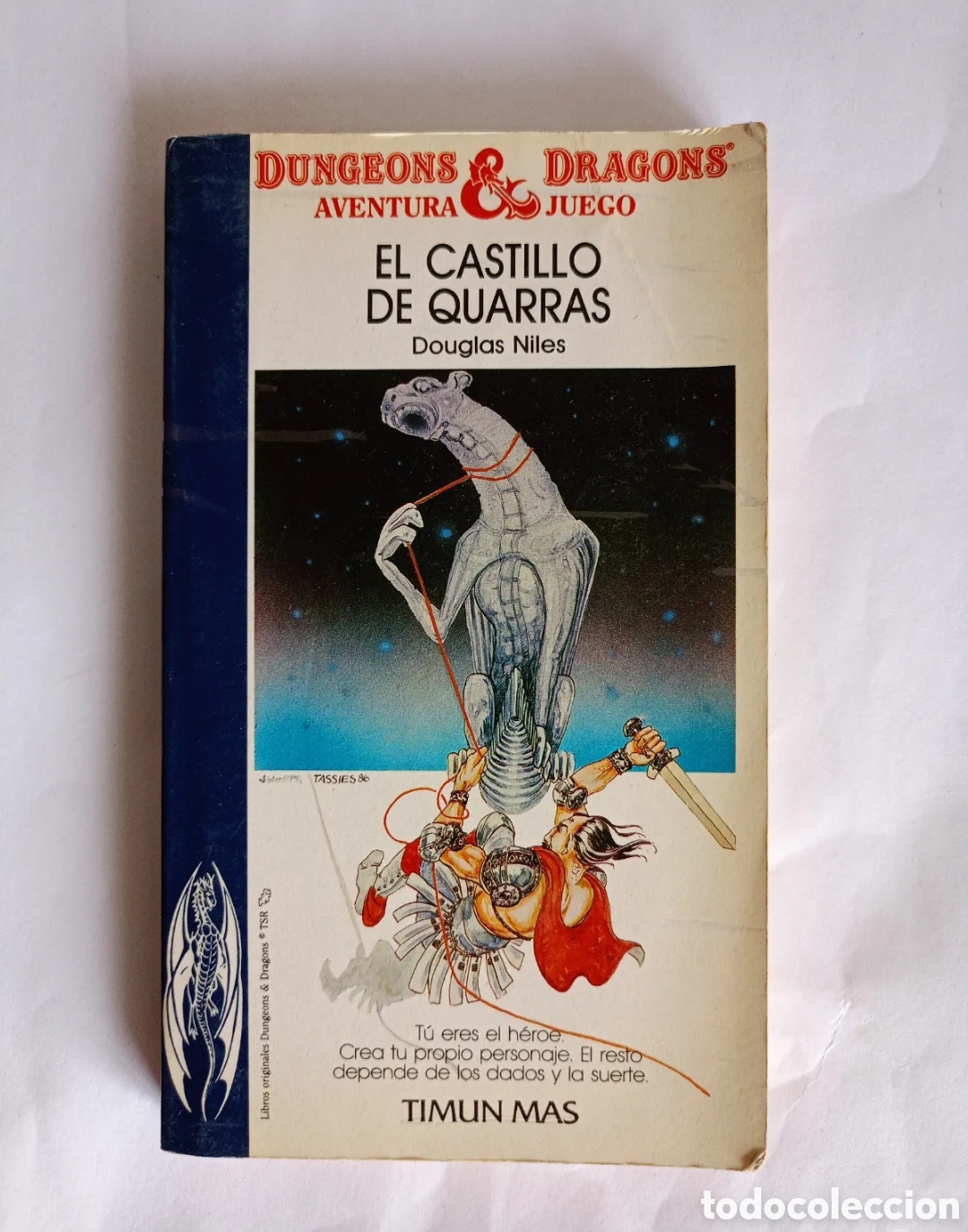 Libros de segunda mano: LIBRO JUVENIL DUNGEONS & DRAGONS AVENTURA JUEGO 2 EL CASTILLO DE QUARRAS DOUGLAS NILES TIMUN MAS