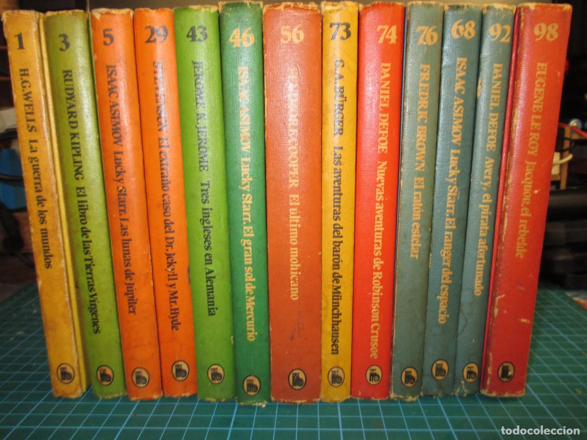 Libros de segunda mano: 375- Lote 13 Libros Colecci&oacute;n Historias Selecci&oacute;n Club Joven - Bruguera (1&ordf; Edici&oacute;n 1981)