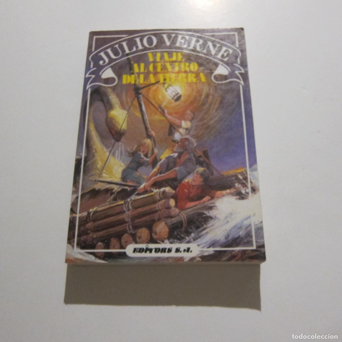 Libros de segunda mano: VIAJE AL CENTRO DE LA TIERRA - JULES VERNE (EDITORS) NOVELA JUVENIL