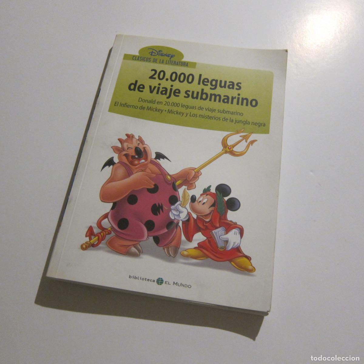 Libros de segunda mano: 20000 LEGUAS DE VIAJE SUBMARINO - JULIO VERNE (DISNEY) 1985 JUVENIL COMIC