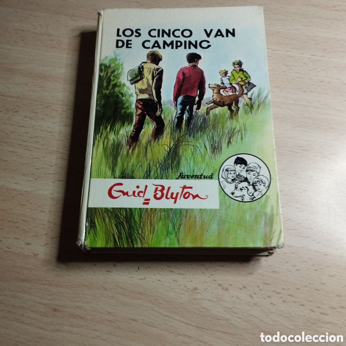 Libros de segunda mano: Los cinco van de Camping. Enid Blyton. 1972. Editorial Juventud. N⁰28