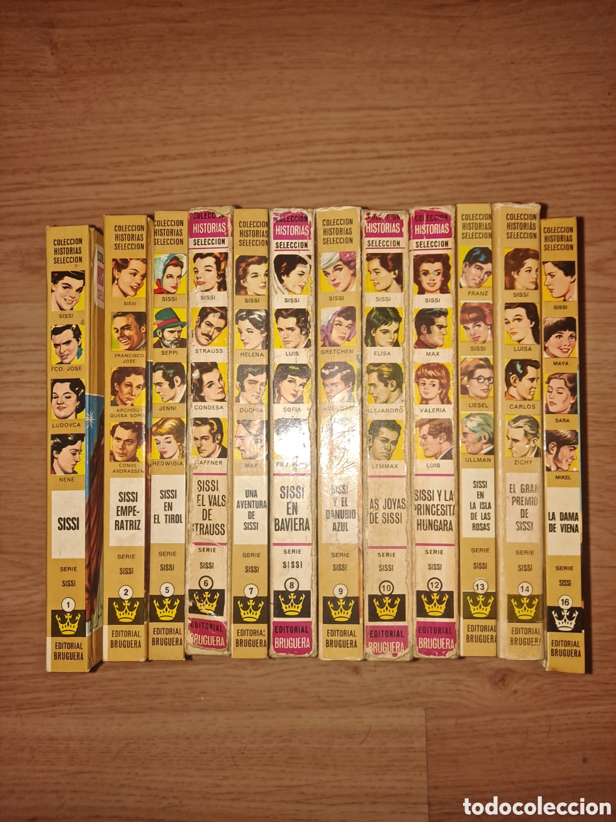 Libros de segunda mano: Lote 12 novelas juveniles &rdquo;Colecci&oacute;n Historias Selecci&oacute;n&rdquo; Ed. Bruguera
