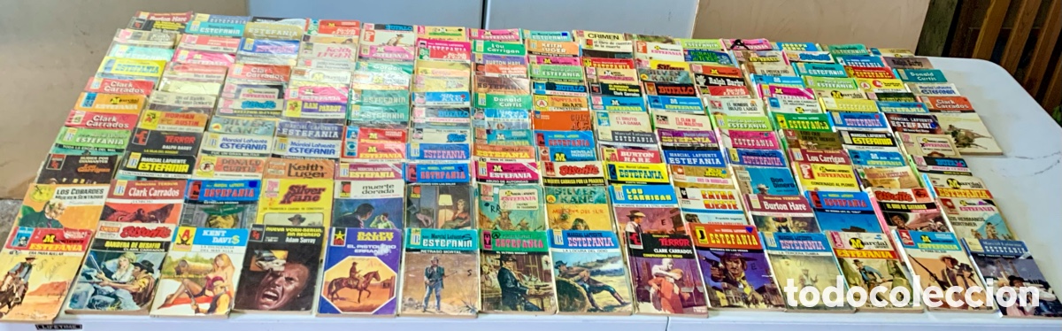 Libros de segunda mano: Gran lote 173 novelas del Oeste de Marcial Lafuente Estefan&iacute;a y otros
