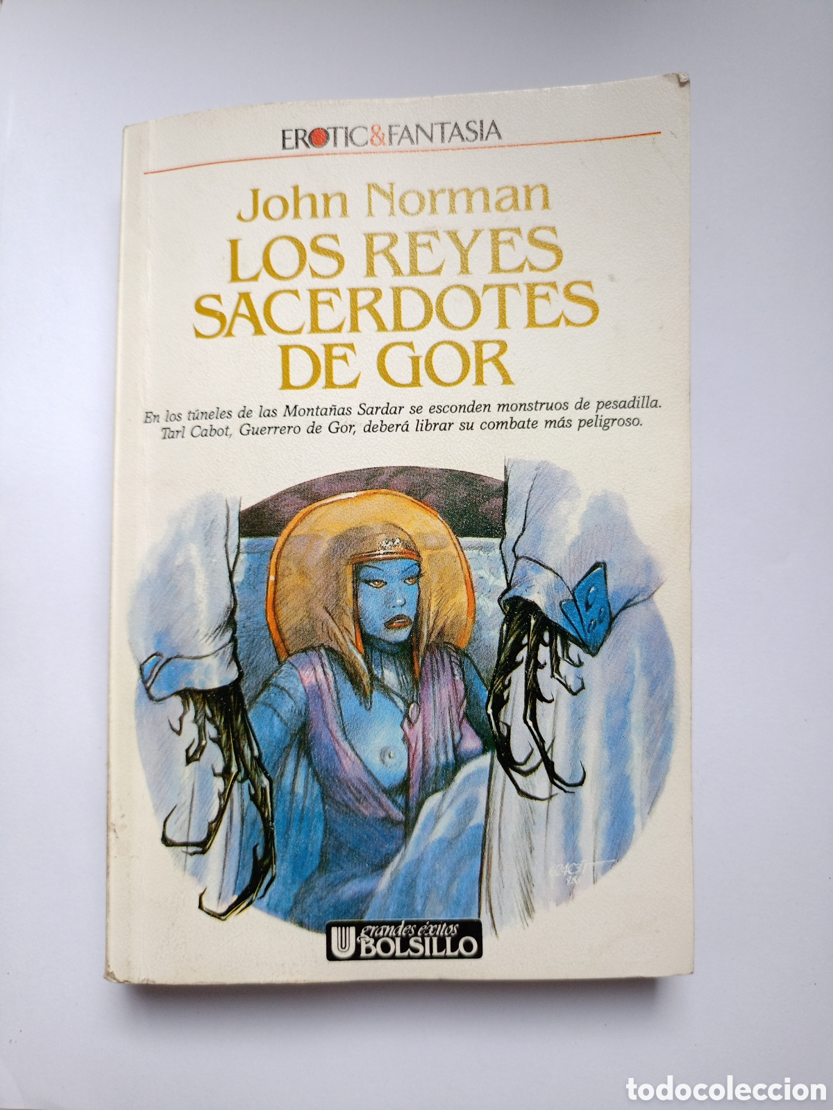 Libros de segunda mano: EROTIC&FANTASIA. JOHN NORMAN. LOS REYES SACERDOTES DE GOR. UNTRAMAR EDITORES 1988