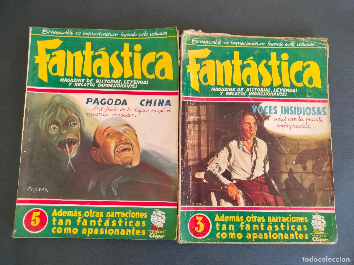 Libros de segunda mano: FANTASTICA - LOTE DE 2 Nos. N&ordm; 5 (EXTRA) Y N&ordm; 6 EDICIONES CLIPER EXCLUSIVAS GERPLA