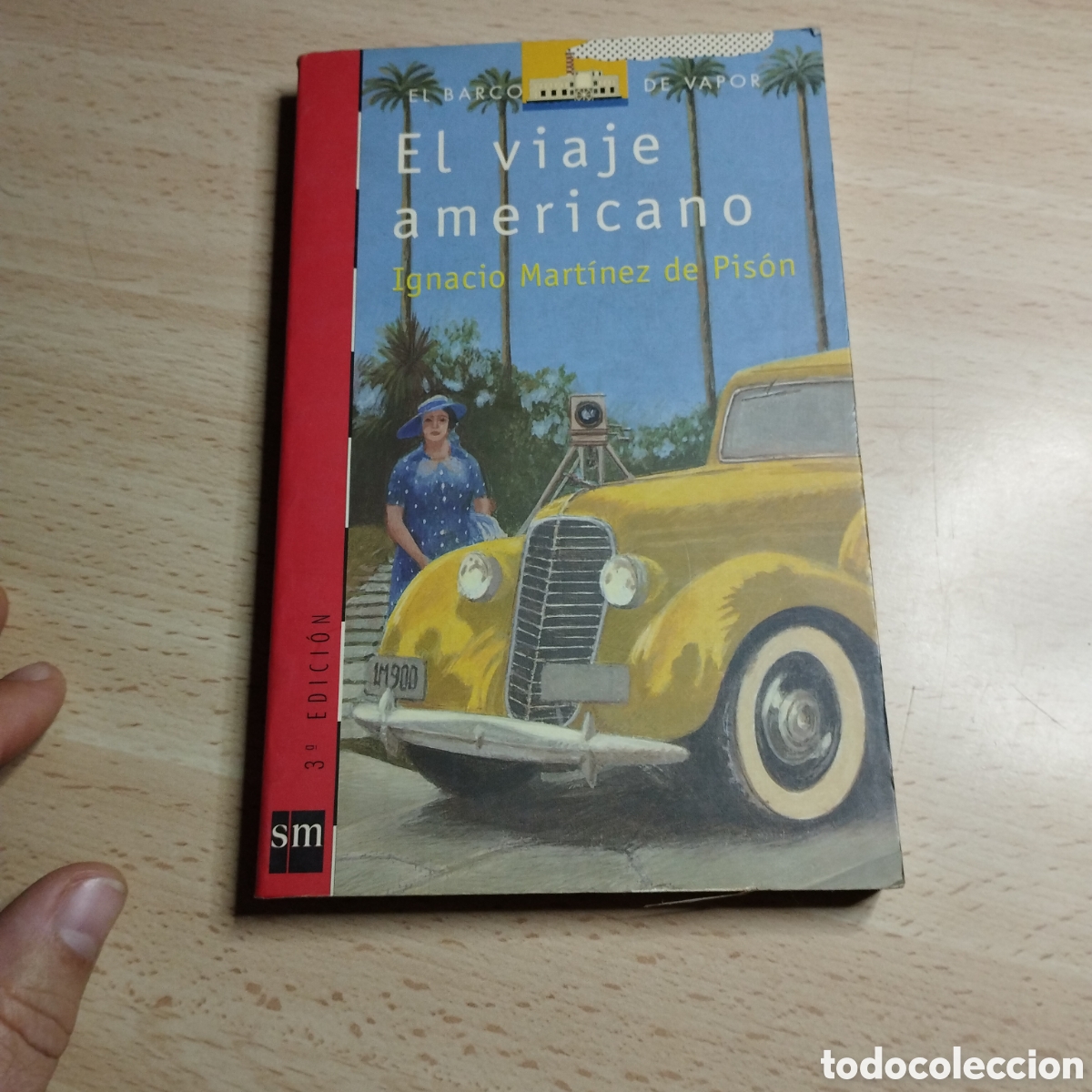 Libros de segunda mano: El viaje americano. Ignacio Mart&iacute;nez de Pis&oacute;n. 1996. El barco de vapor SM