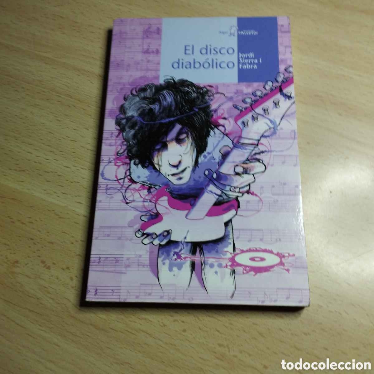 Libros de segunda mano: El disco diab&oacute;lico. Jordi Serra i Fabra. 2012. Algar colecci&oacute;n Calcet&iacute;n