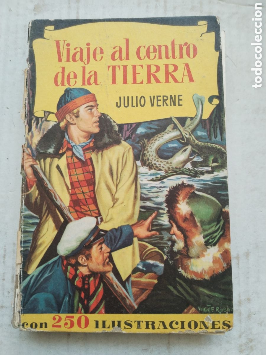 Libros de segunda mano: VIAJE AL CENTRO DE LA TIERRA/BRUGUERA