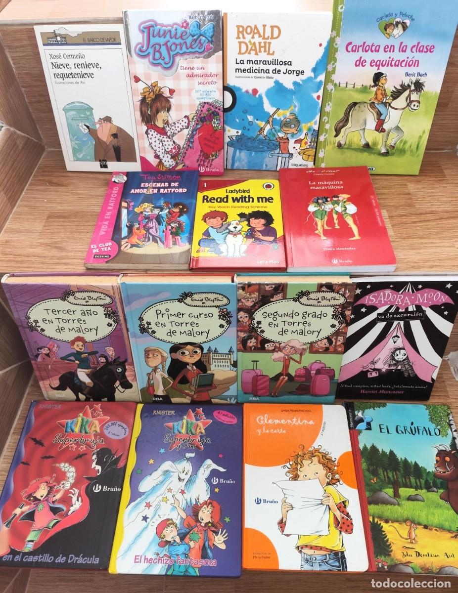 Libros de segunda mano: LOTE 15 LIBROS INFANTIL/JUVENIL - ISADORA MOON / KIKA SUPERBRUJA / TEA STILTON / MALORY...