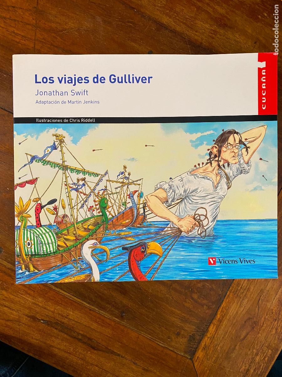Libros de segunda mano: Los viajes de Gulliver. Jonathan Swift. Editorial Vicens Vives