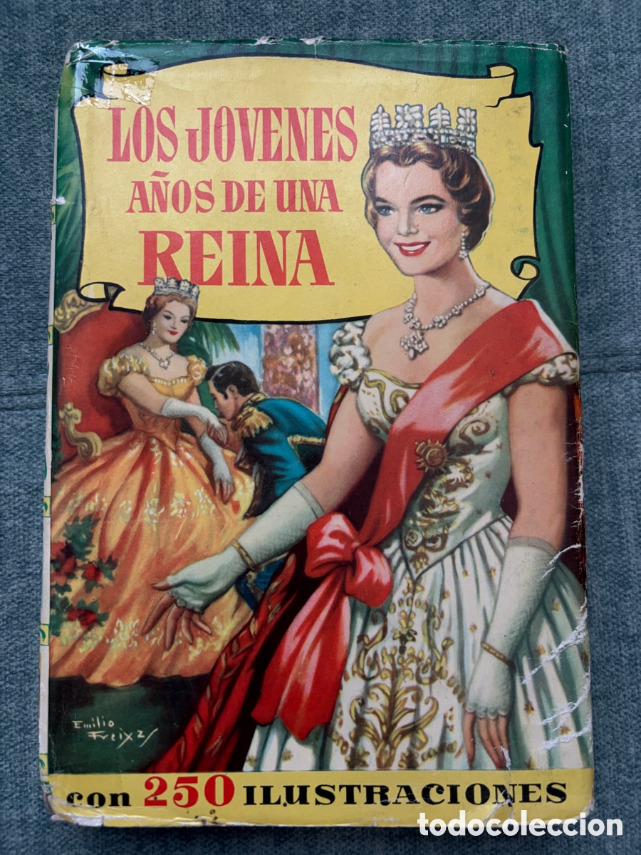 Libros de segunda mano: (L743) LOS J&Oacute;VENES A&Ntilde;OS E DE UNA REINA - BRUGUERA - 1&ordf;ED. 1957