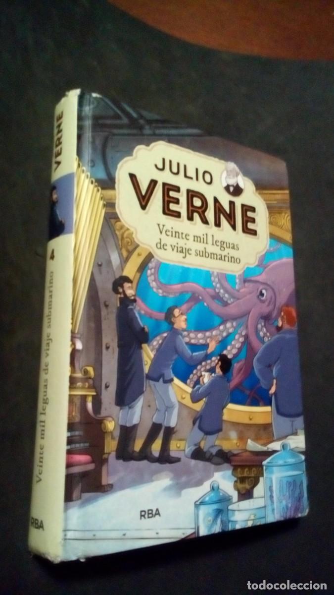 Libros de segunda mano: Veinte Mil Leguas de Viaje Submarino - Julio Verne - Edit. RBA. 2018-MUY BUEN ESTADO