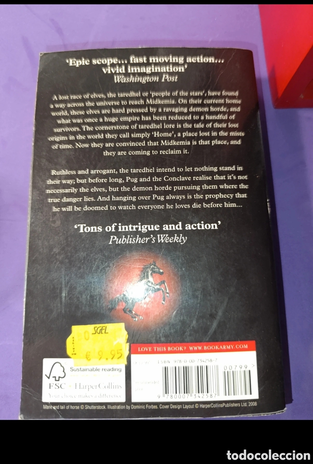 Libros de segunda mano: Libro Rides a Dread Legion - Foto 3