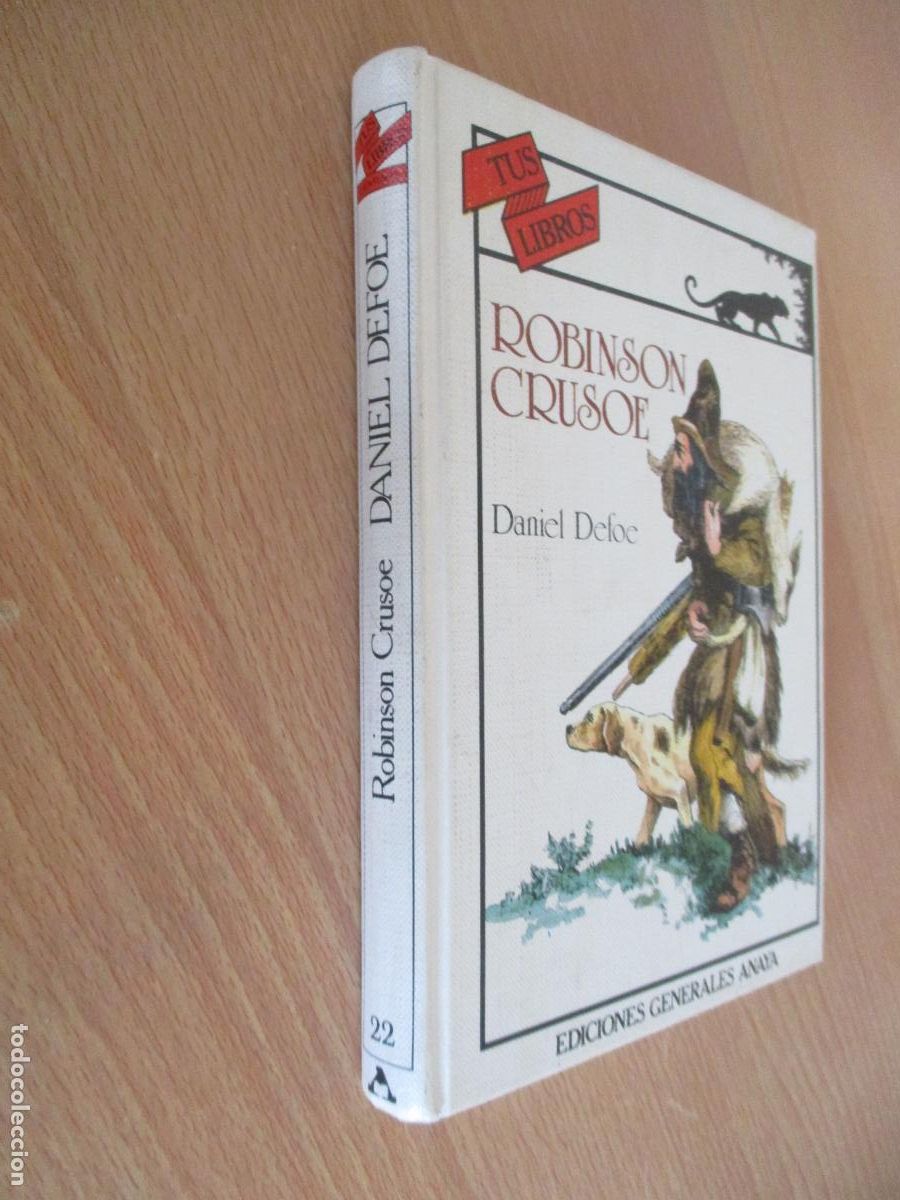 Libros de segunda mano: DANIEL DEFOE- ROBINSON CRUSOE- EDICIONES GENERALES ANAYA-1984
