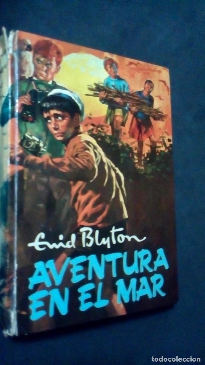 Libros de segunda mano: AVENTURA EN EL MAR-ENID BLYTON-TAPA DURA