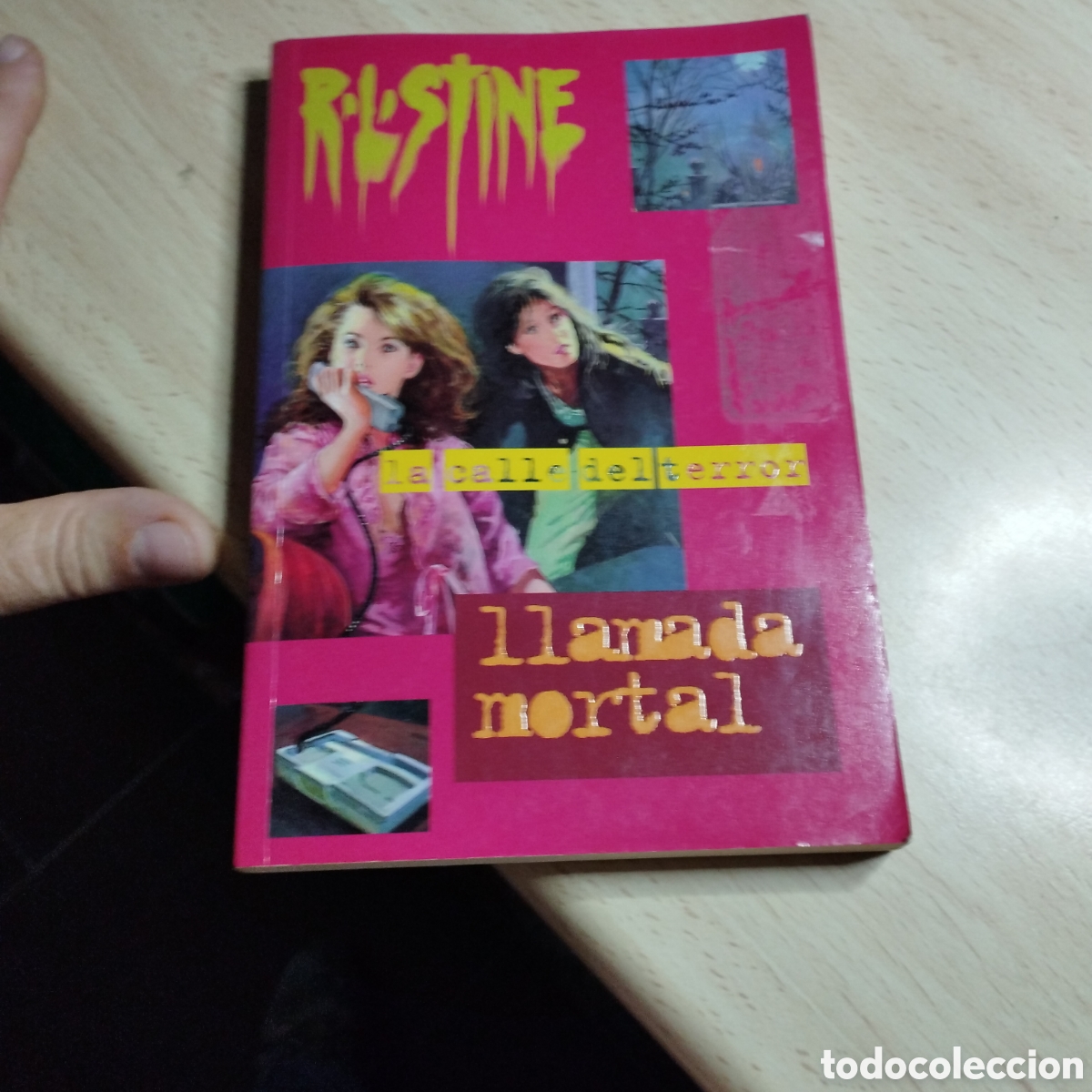 Libros de segunda mano: Llamada mortal. La calle del terror. R. L. Stine. 1997. Ediciones B. 1&ordf; Edici&oacute;n