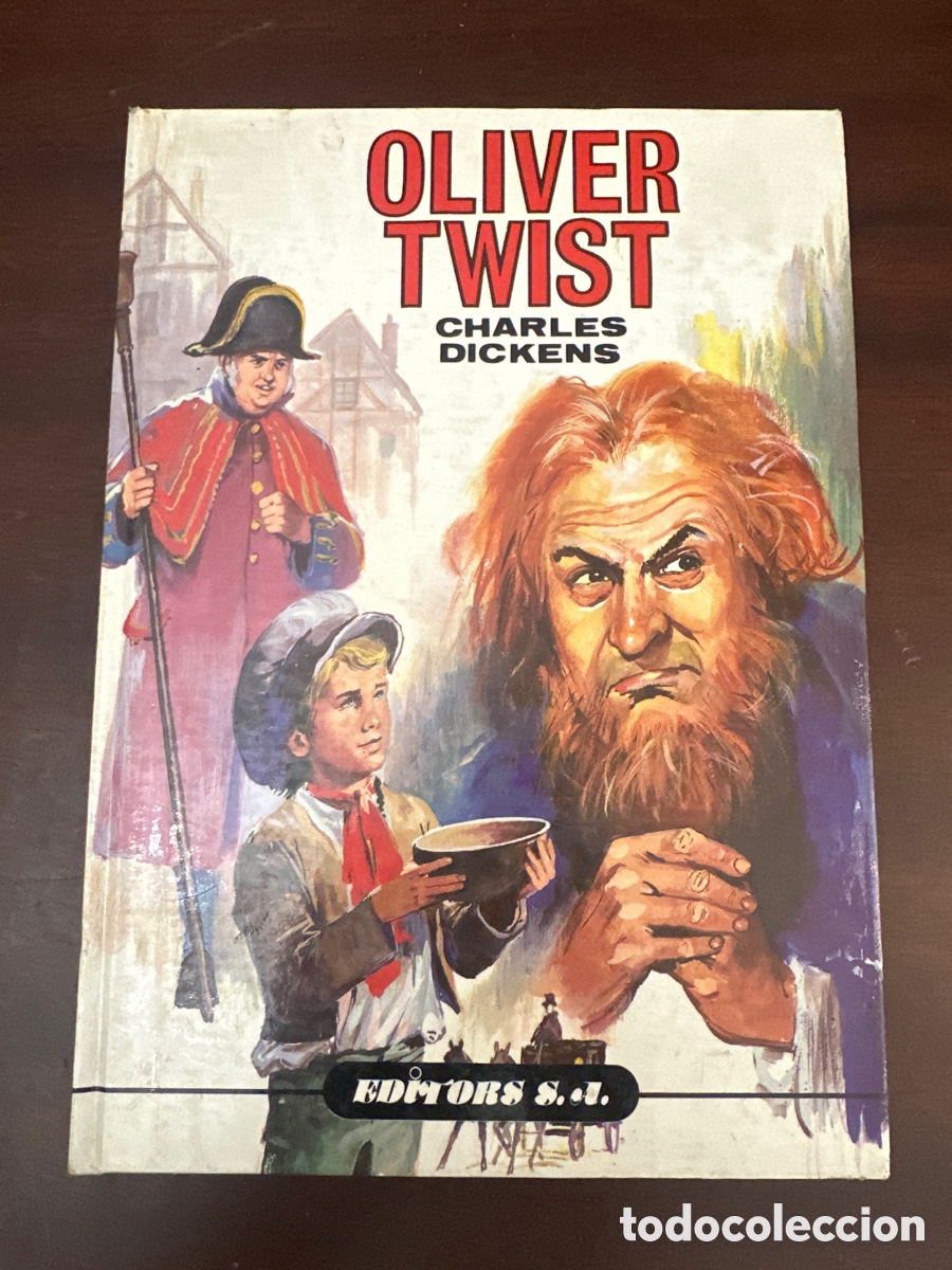 Libros de segunda mano: Oliver Twist. Charles Dickens (Editors - Colecci&oacute;n &eacute;xito, 1987).ilustrado.