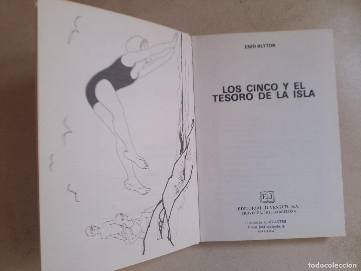 Libros de segunda mano: LOS CINCO Y EL TESORO DE LA ISLA - Foto 5