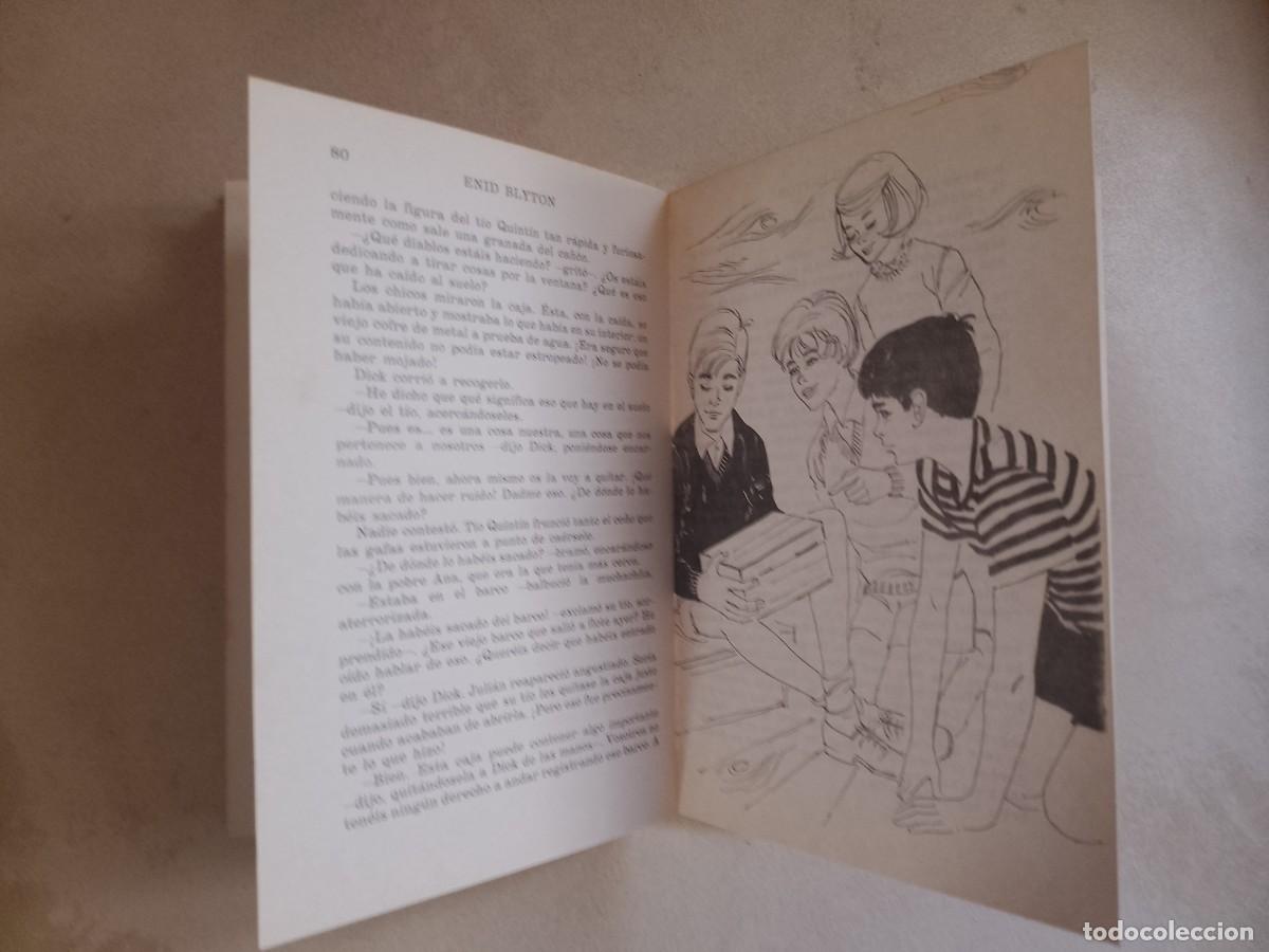 Libros de segunda mano: LOS CINCO Y EL TESORO DE LA ISLA - Foto 7