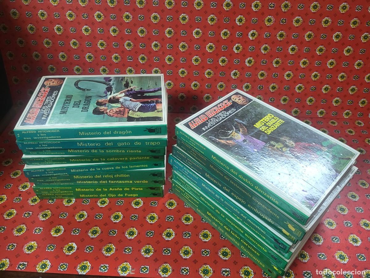 Libros de segunda mano: LIBROS LITERATURA JUVENIL HITCHCOCK Y LOS TRES INVESTIGADORES MOLINO 1974