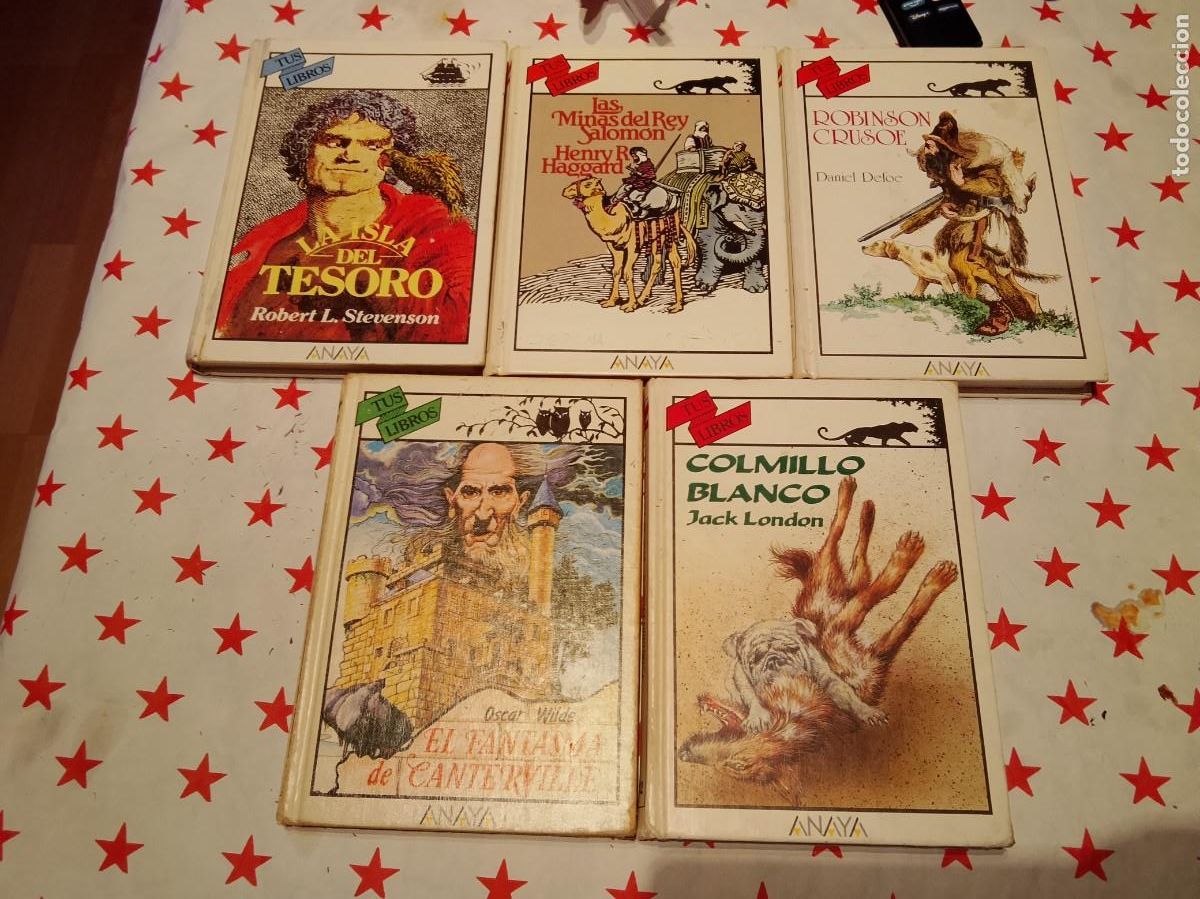 Libros de segunda mano: Lote de 5 ejemplares de tus libros de editorial anaya