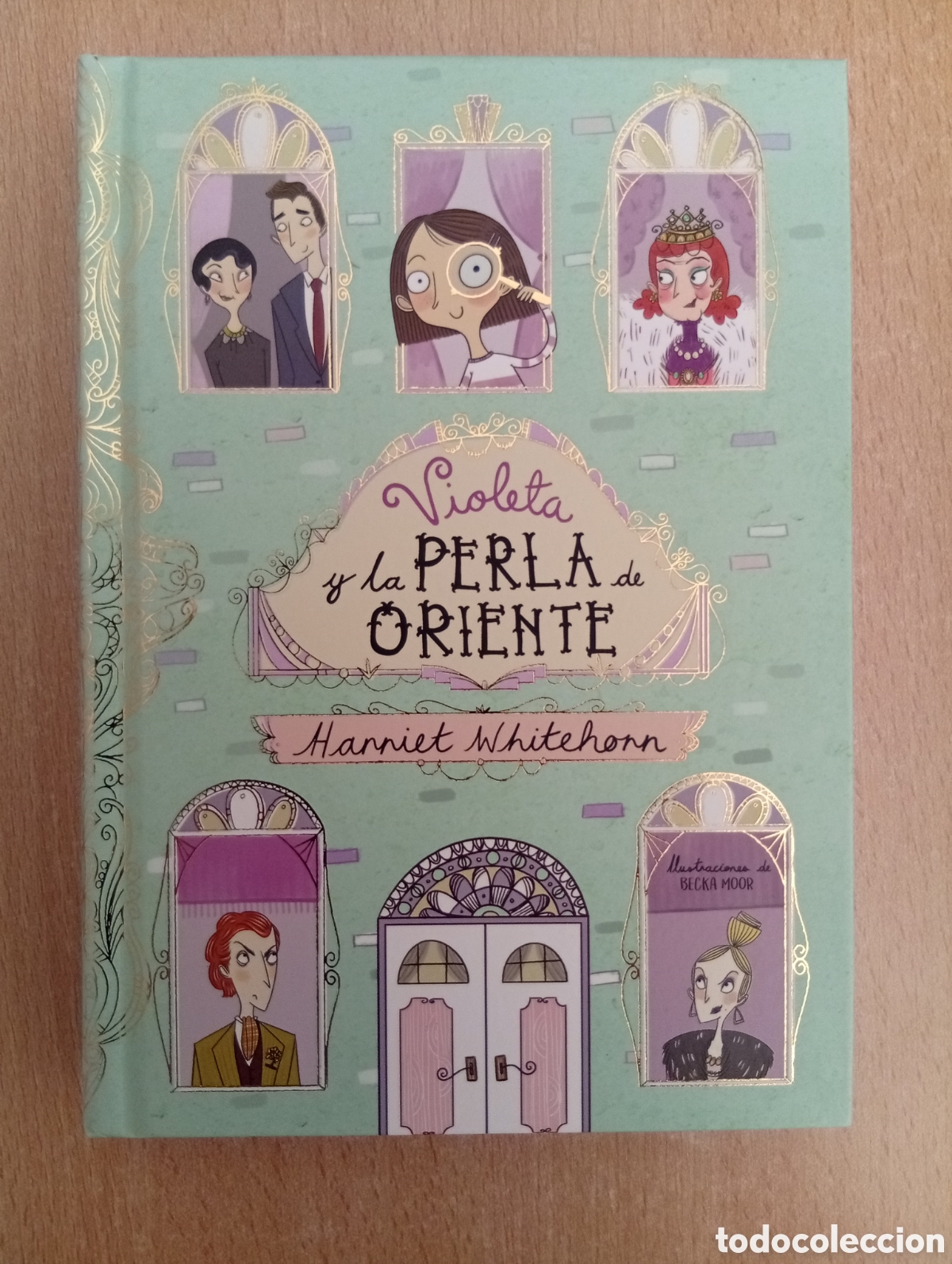 Libros de segunda mano: VIOLETA Y LA PERLA DE ORIENTE. Harriet Whitehonn. C&iacute;rculo de Lectores