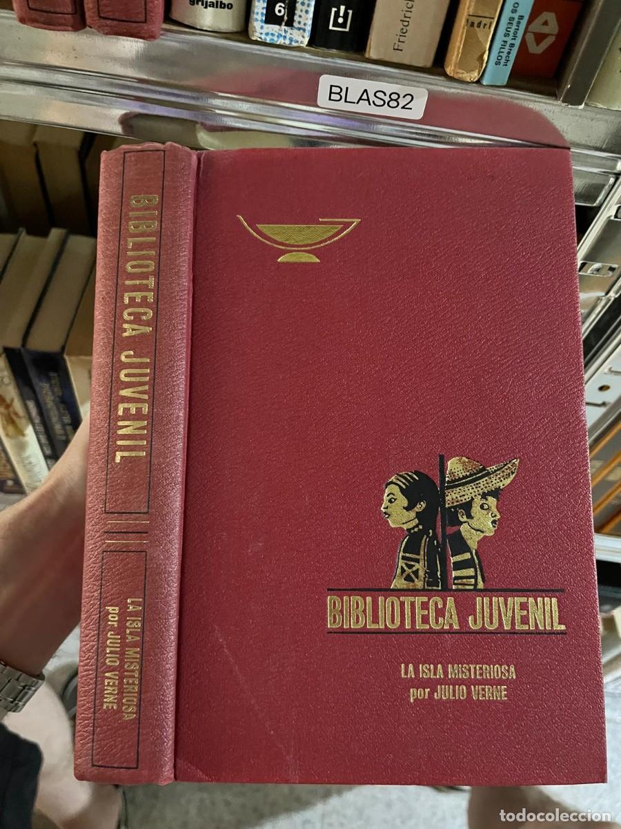 Libros de segunda mano: BLAS82 - La isla misteriosa &mdash; Julio Verne (Biblioteca Juvenil)