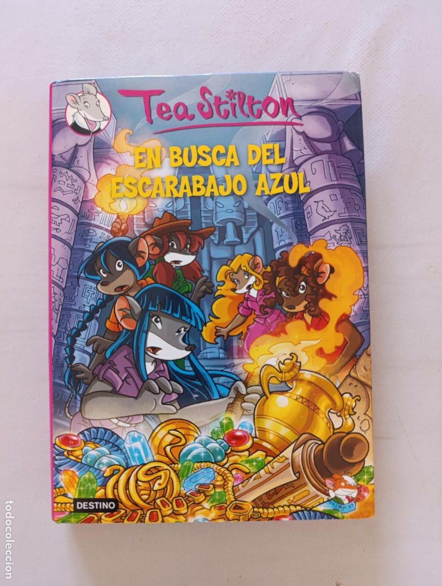 Libros de segunda mano: EN BUSCA DEL ESCARABAJO AZUL - TEA STILTON - DESTINO - TAPA DURA (298)