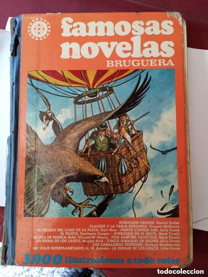 Libros de segunda mano: FAMOSAS NOVELAS - VOLUMEN V - LOMO MAL - MIRAR FOTOS