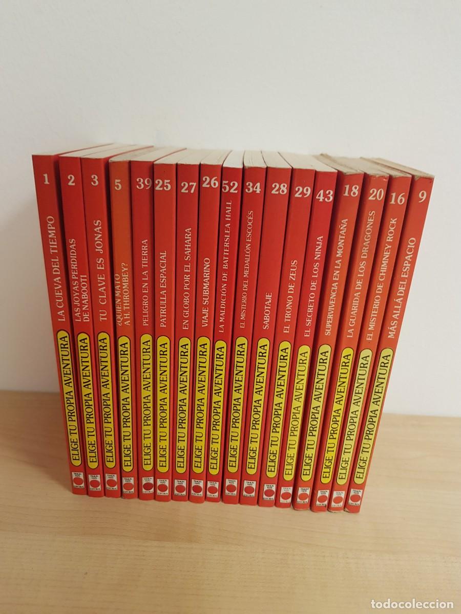 Libros de segunda mano: Elige Tu Propia Aventura Timun Mas Dantam Books 17 libros Primera Edicion 1985