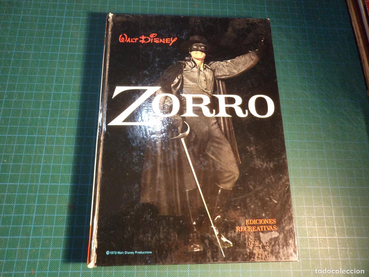 Libros de segunda mano: Walt Disney. Zorro. Ediciones Recreativas. Novela ilustrada