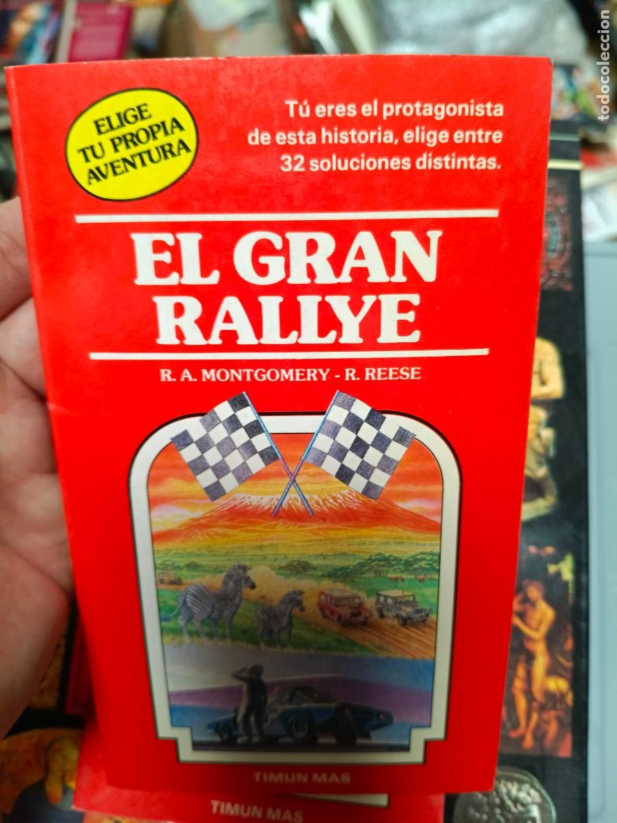 Libros de segunda mano: TIMUN MAS - ELIGE TU PROPIA AVENTURA N&ordm; 7 - EL GRAN RALLYE