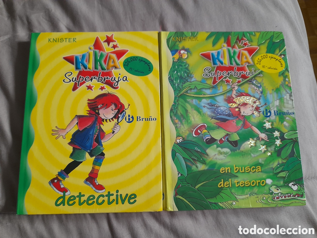 Libros de segunda mano: Libros juveniles kika Superbruja, tomo 1 y 11
