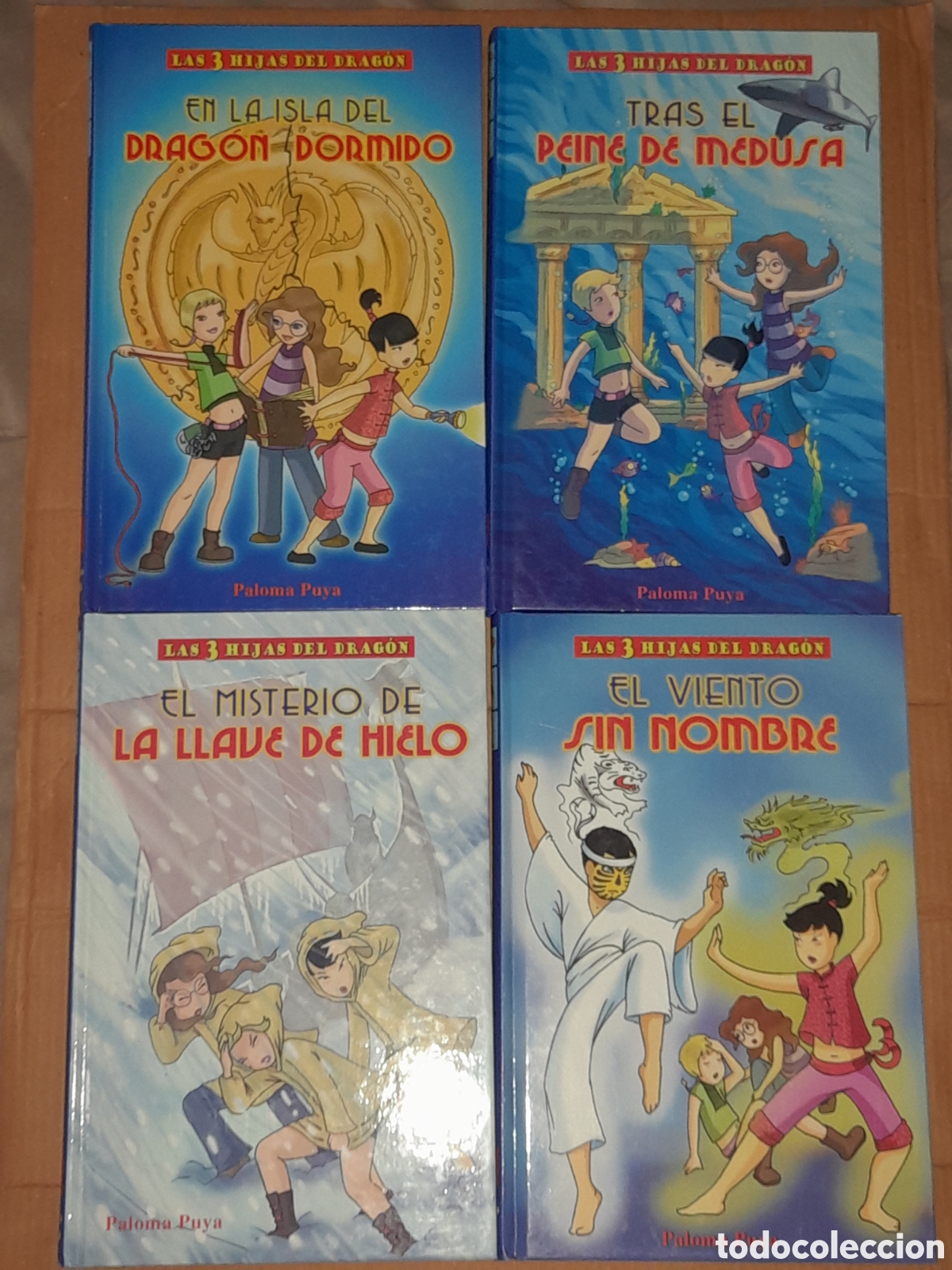 Gebrauchte B&uuml;cher: Libros juveniles, Las 3 hijas del drag&oacute;n, de Paloma Puya, 1, 2,3 y 4
