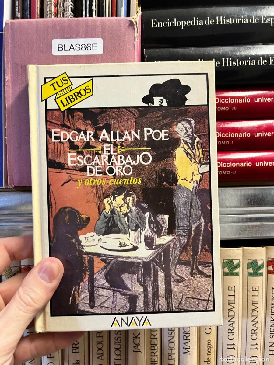 Libros de segunda mano: BLAS86E El escarabajo de oro y otros cuentos &ndash; Edgar Allan Poe &ndash; Anaya &ndash; Tus Libros.