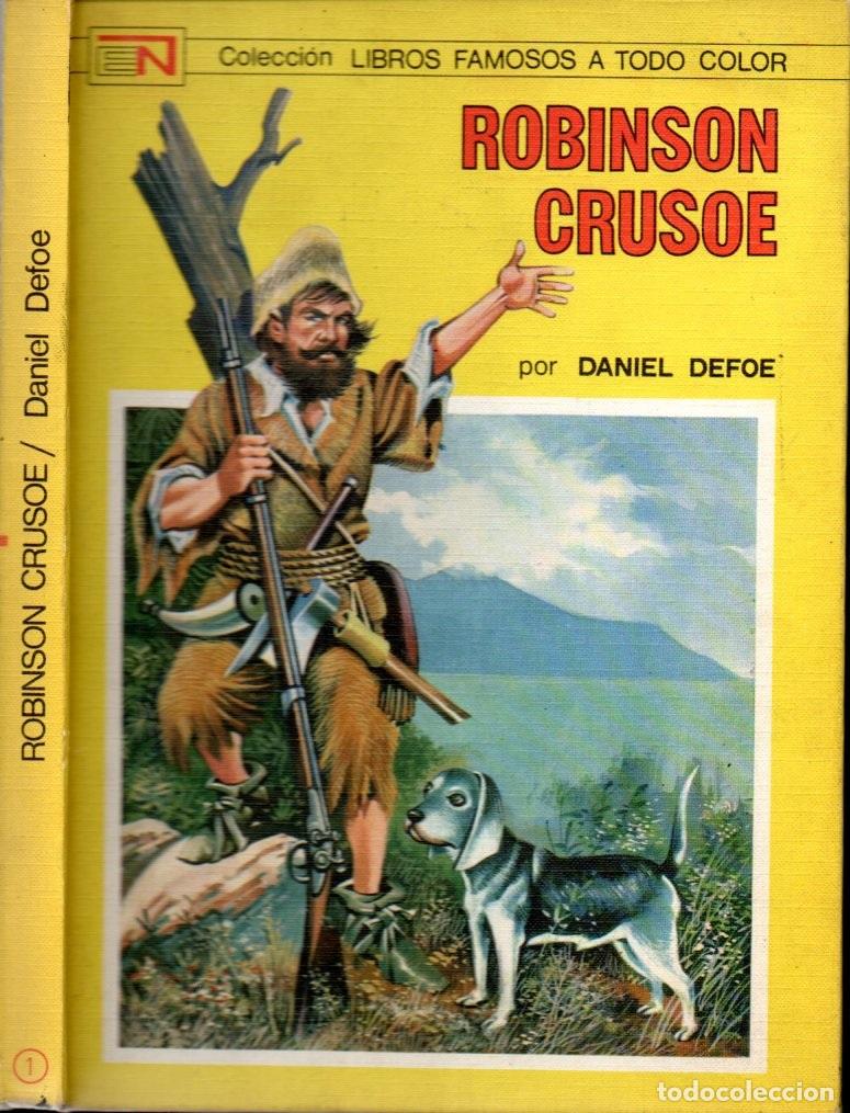 Libros de segunda mano: DANIEL DEFOE : ROBINSON CRUSOE (NOVARO, 1973)