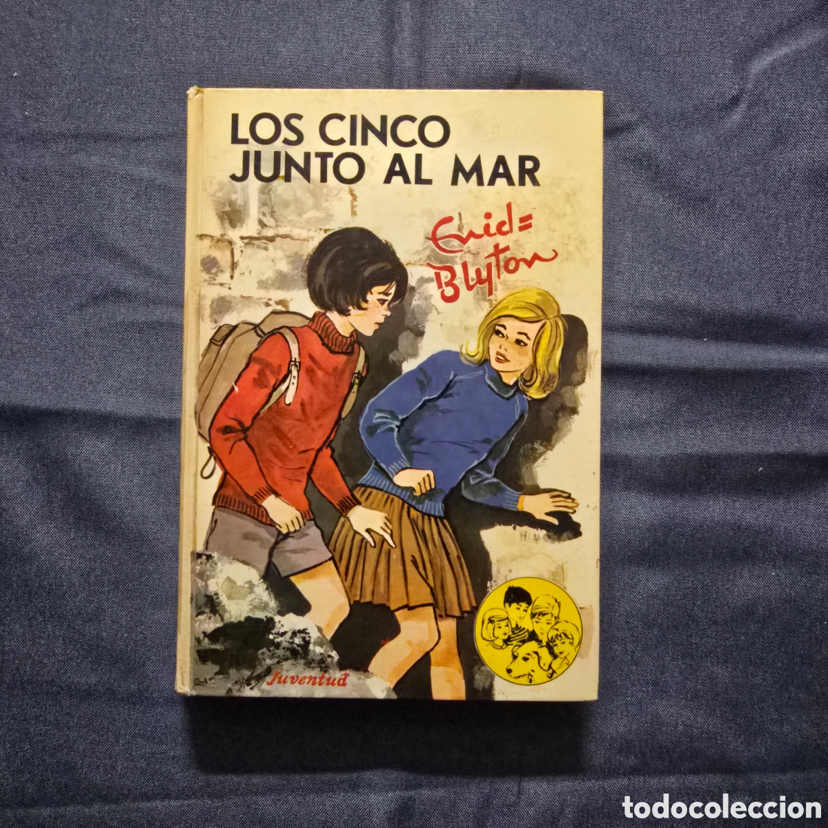 Libros de segunda mano: LOS CINCO 35: LOS CINCO JUNTO AL MAR (ENID BLYTON) (JUVENTUD)