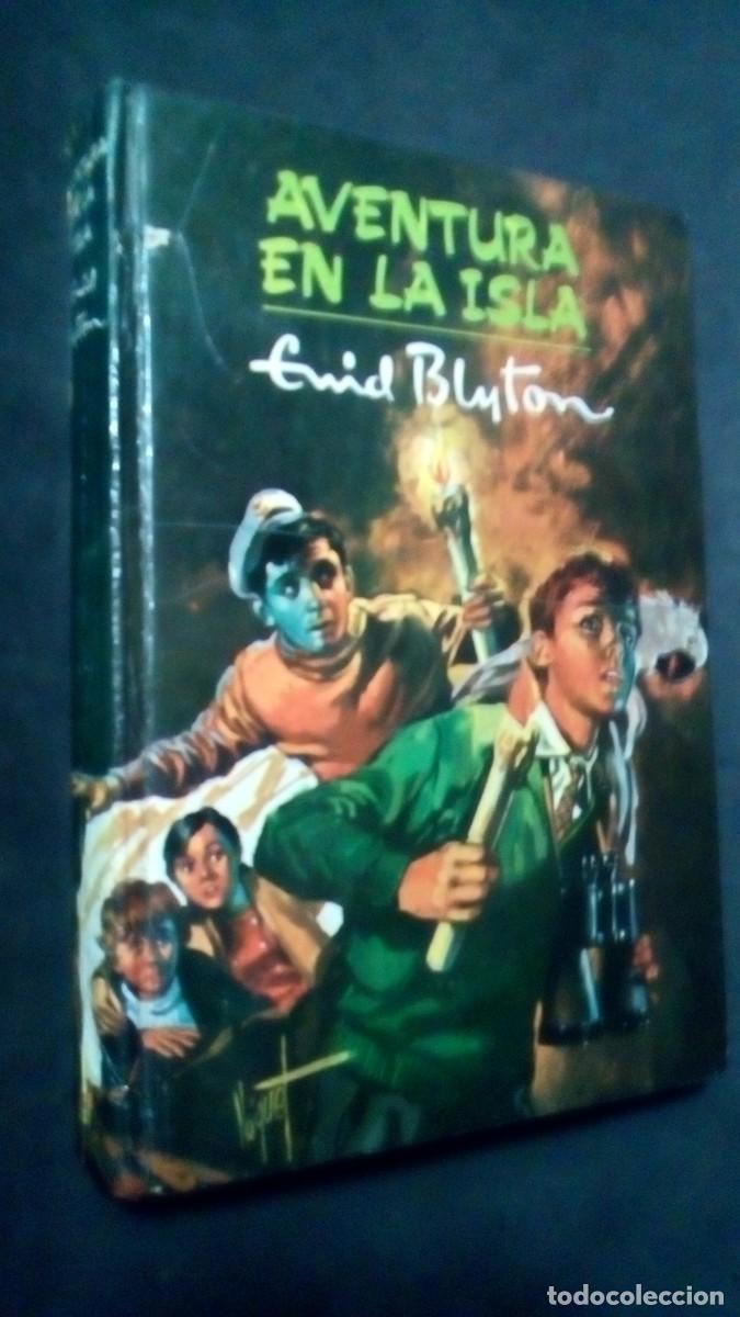 Libros de segunda mano: AVENTURA EN LA ISLA . ENID BLYTON .COLECCION AVENTURA N&ordm; 1 ,EDITORIAL MOLINO 1959