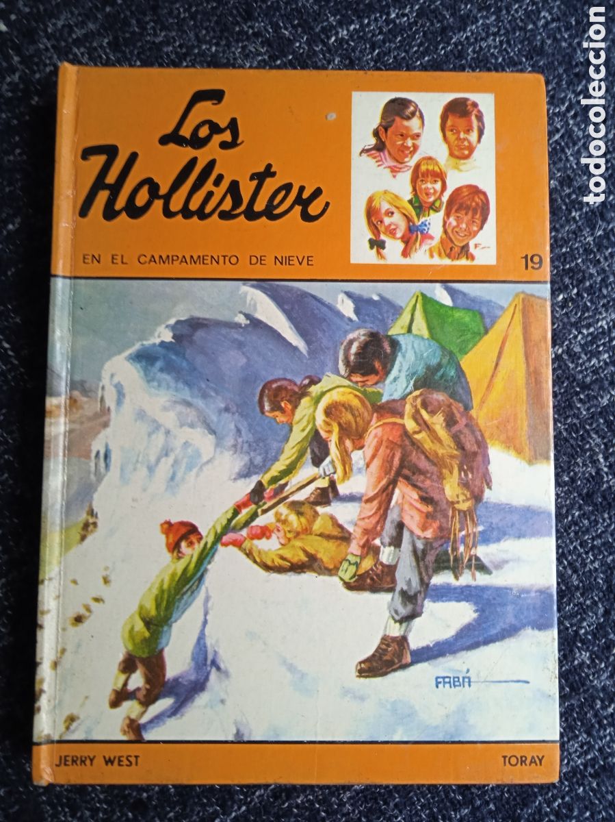 Libros de segunda mano: LOS HOLLISTER N&ordm; 19 EN EL CAMPAMENTO DE NIEVE -ED. EDITORIAL TORAY