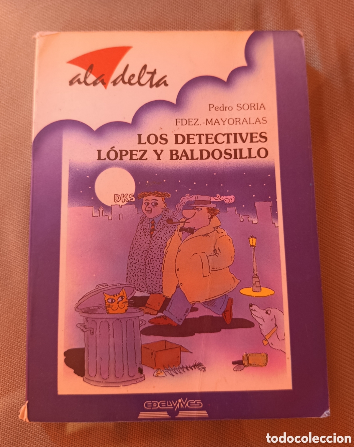 Livres d'occasion: LOS DETECTIVES LOPEZ Y BALDOSILLO libro 1988 edelvives aladelta