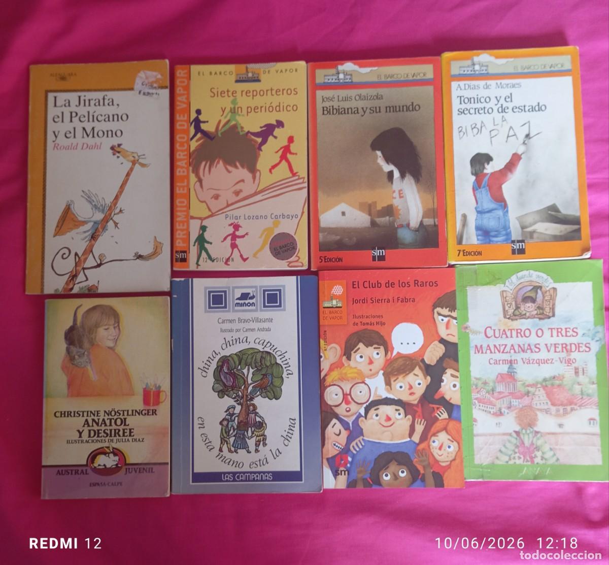 Livres d'occasion: Lote de ocho libros infantiles el barco de vapor y otros