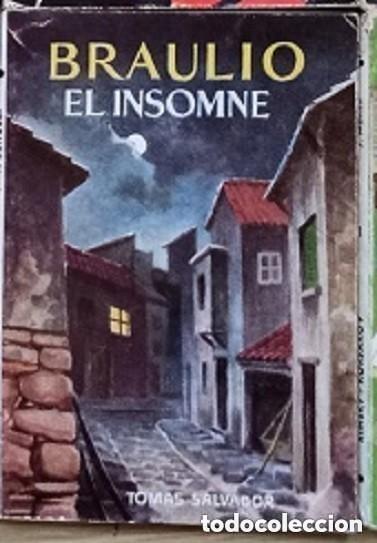Libros de segunda mano: Braulio el insomne &ndash; Tom&aacute;s Salvador -Minilibro PULGA -11 X 8 CM
