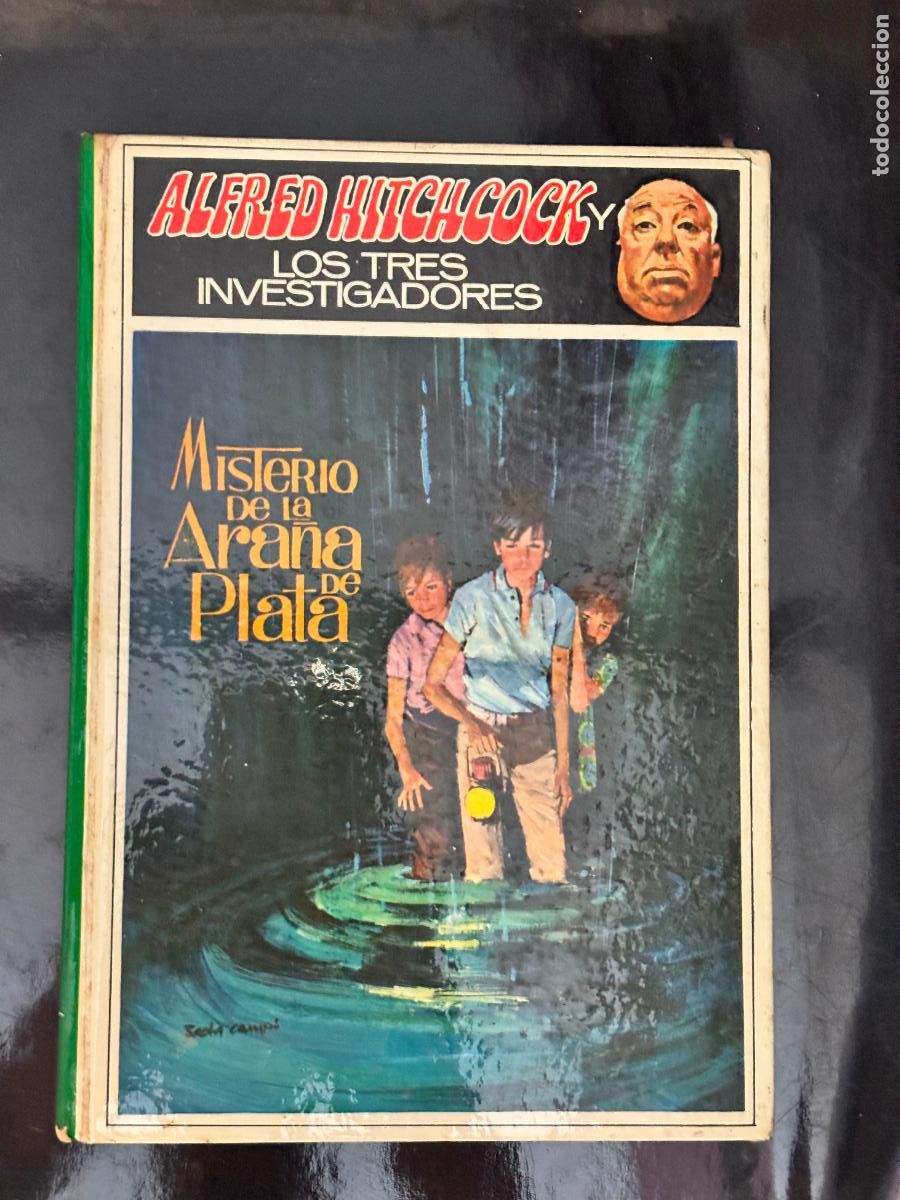 Libros de segunda mano: MISTERIO DE LA ARA&Ntilde;A DE PLATA: A. HITCHCOCK Y LOS TRES INVESTIGADORES 8, ROBERT ARTHUR, MOLINO 1.970