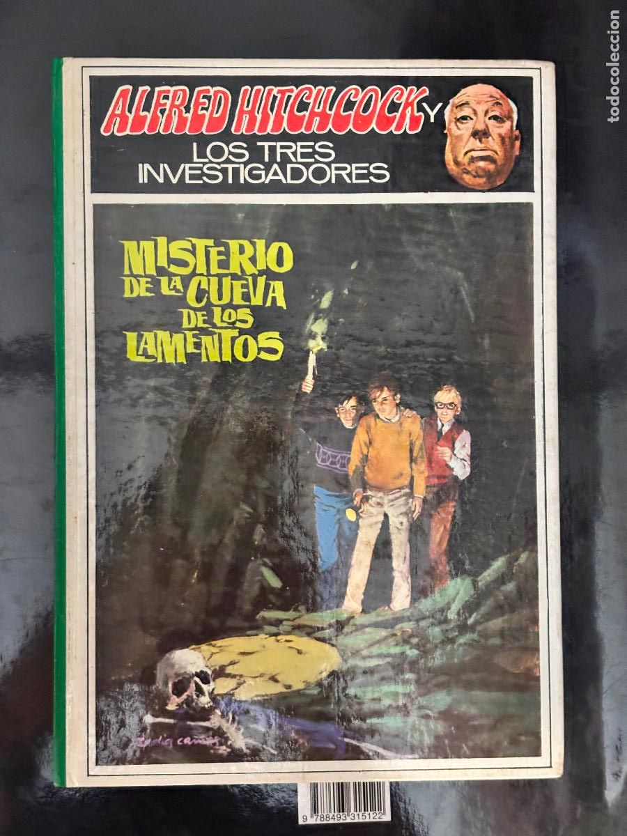 Libros de segunda mano: MISTERIO DE LA CUEVA DE LOS LAMENTOS :A.HITCHCOCK Y LOS TRES INVESTIGADORES 10, W.ARDEN MOLINO 1.972